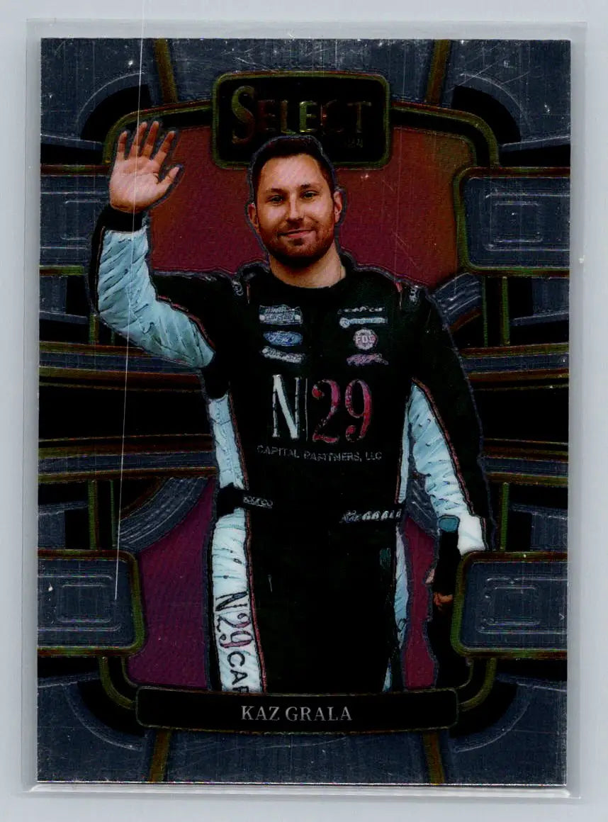 2024 Panini Select #33 Kaz Grala Rick Ware Racing - Racing Card Single