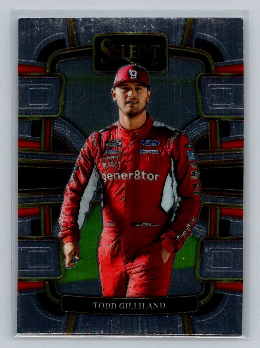2024 Panini Select #34 Todd Gilliland Front Row Motorsports - Racing Card Single