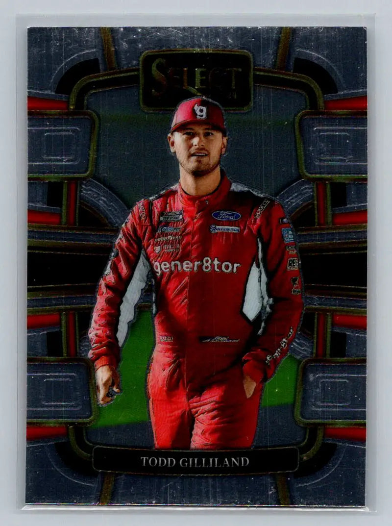 2024 Panini Select #34 Todd Gilliland Front Row Motorsports - Racing Card Single