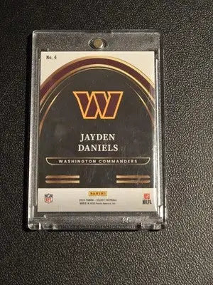 2024 Panini Select #4 Jayden Daniels Select Future RC - Football Card Single