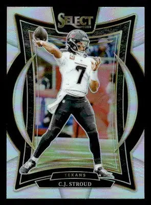 2024 Panini Select #42 C.J. Stroud Silver Prizm - Football Card Single