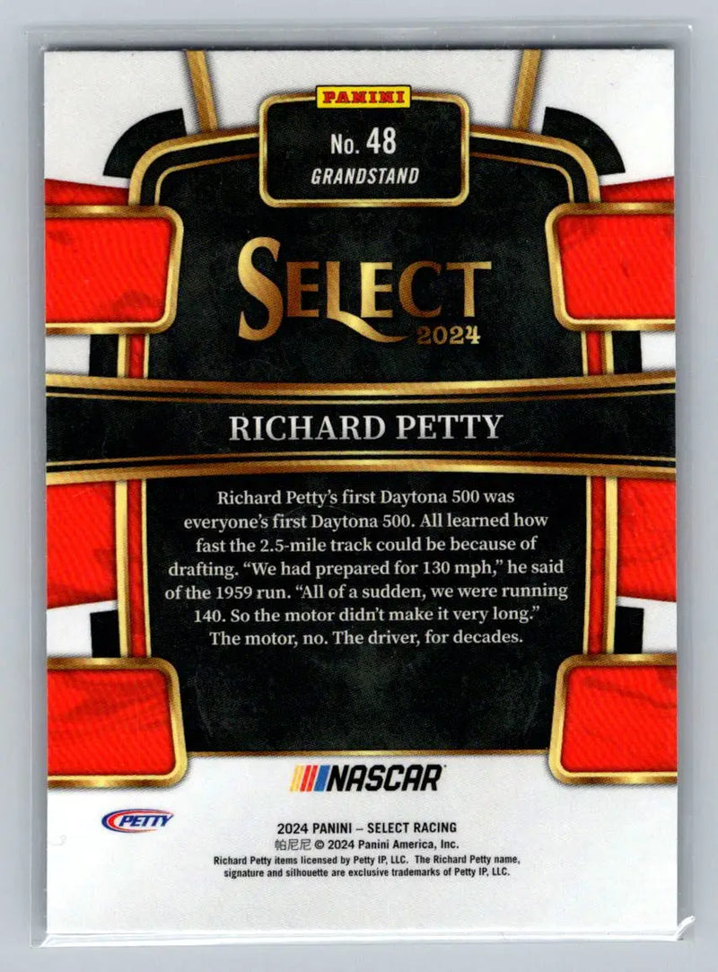 2024 Panini Select #48 Richard Petty Petty Enterprises - Racing Card Single