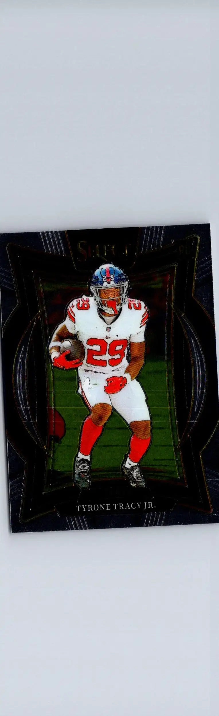 Football trading card featuring Tyrone Tracy Jr. from 2024 Panini Select collection
