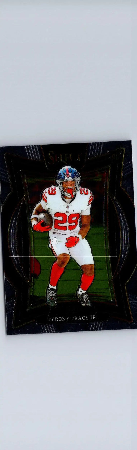 Football trading card featuring Tyrone Tracy Jr. from 2024 Panini Select collection
