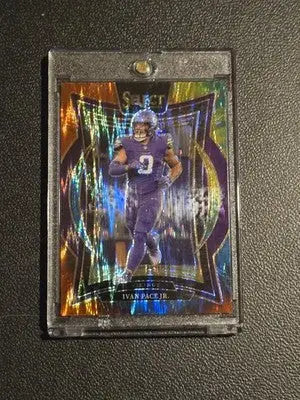 2024 Panini Select #62 Ivan Pace Jr. Tie-Dye Prizm #/25 - Football Card Single