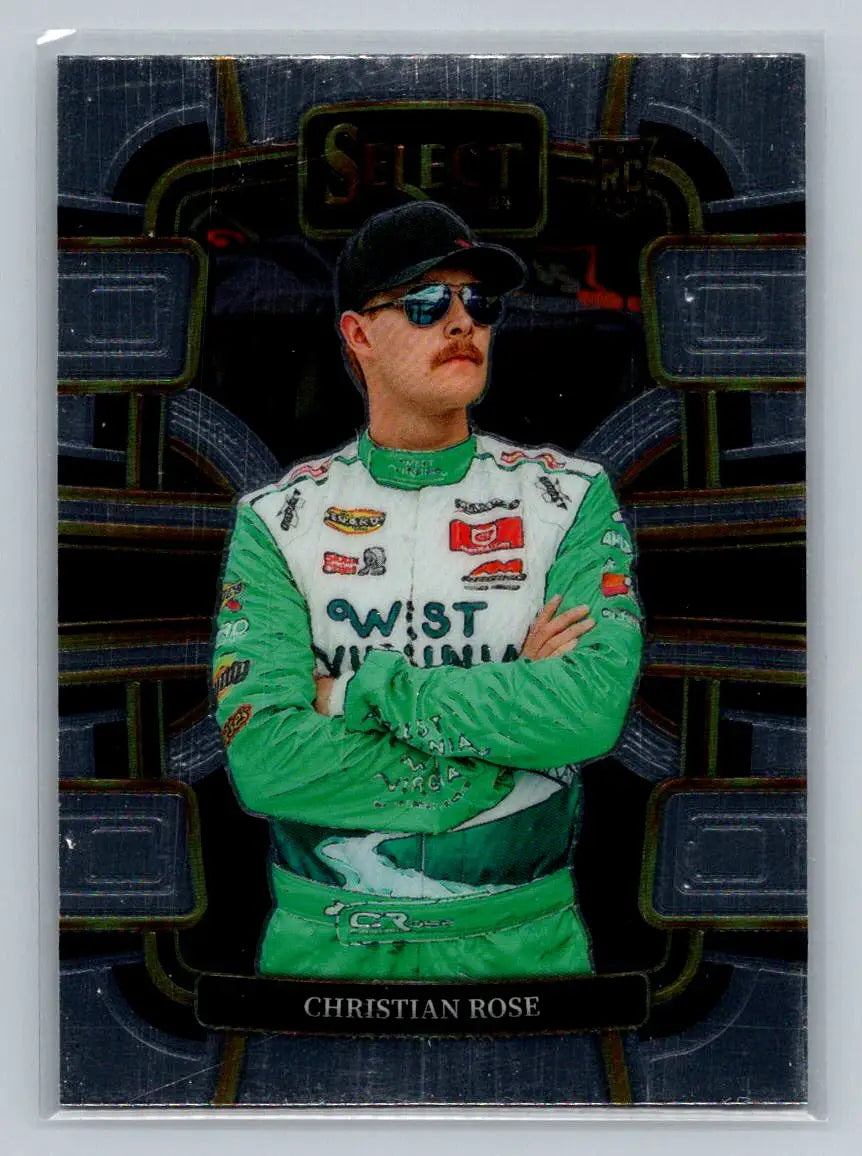 2024 Panini Select #63 Christian Rose AM Racing Rookie - Racing Card Single