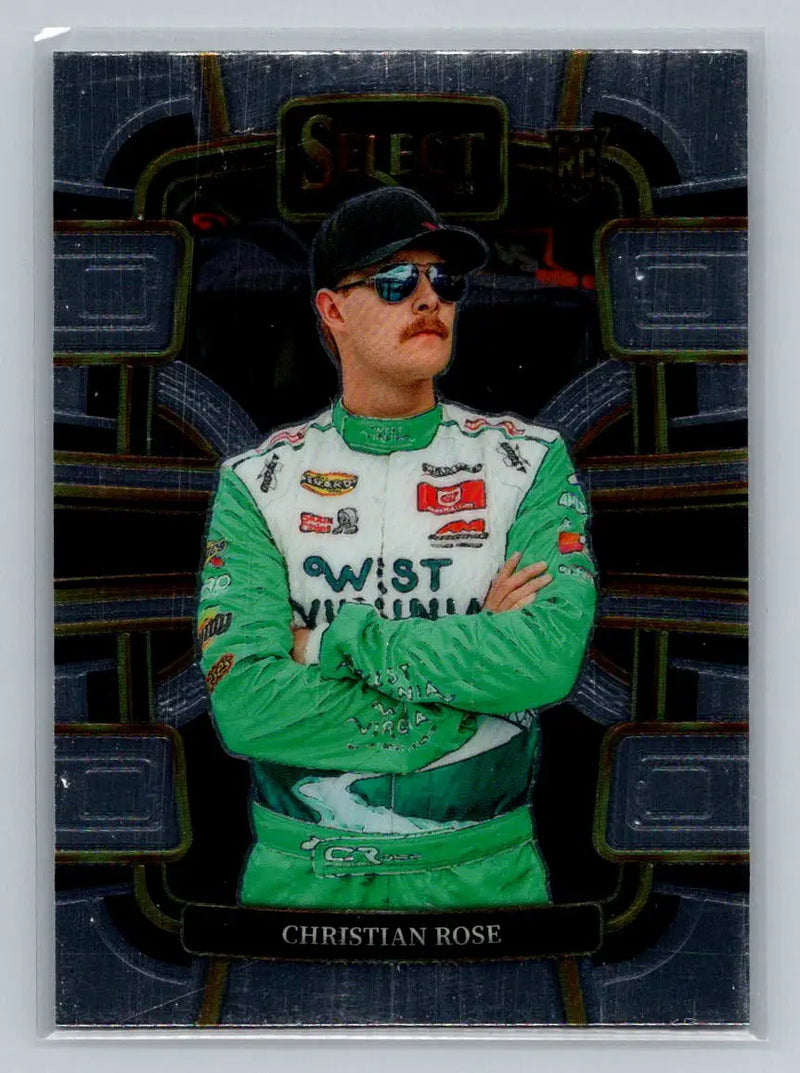 2024 Panini Select #63 Christian Rose AM Racing Rookie - Racing Card Single