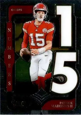 2024 Panini Select #9 Patrick Mahomes II Select Numbers - Football Card Single