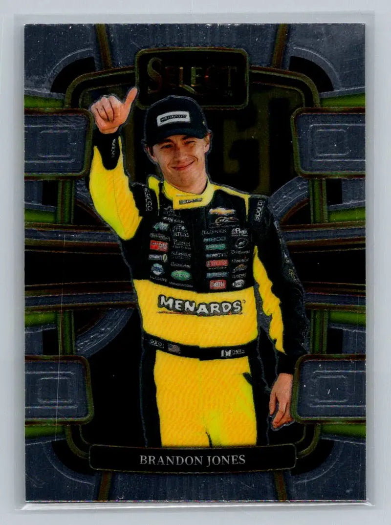 2024 Panini Select #90 Brandon Jones JR Motorsports - Racing Card Single