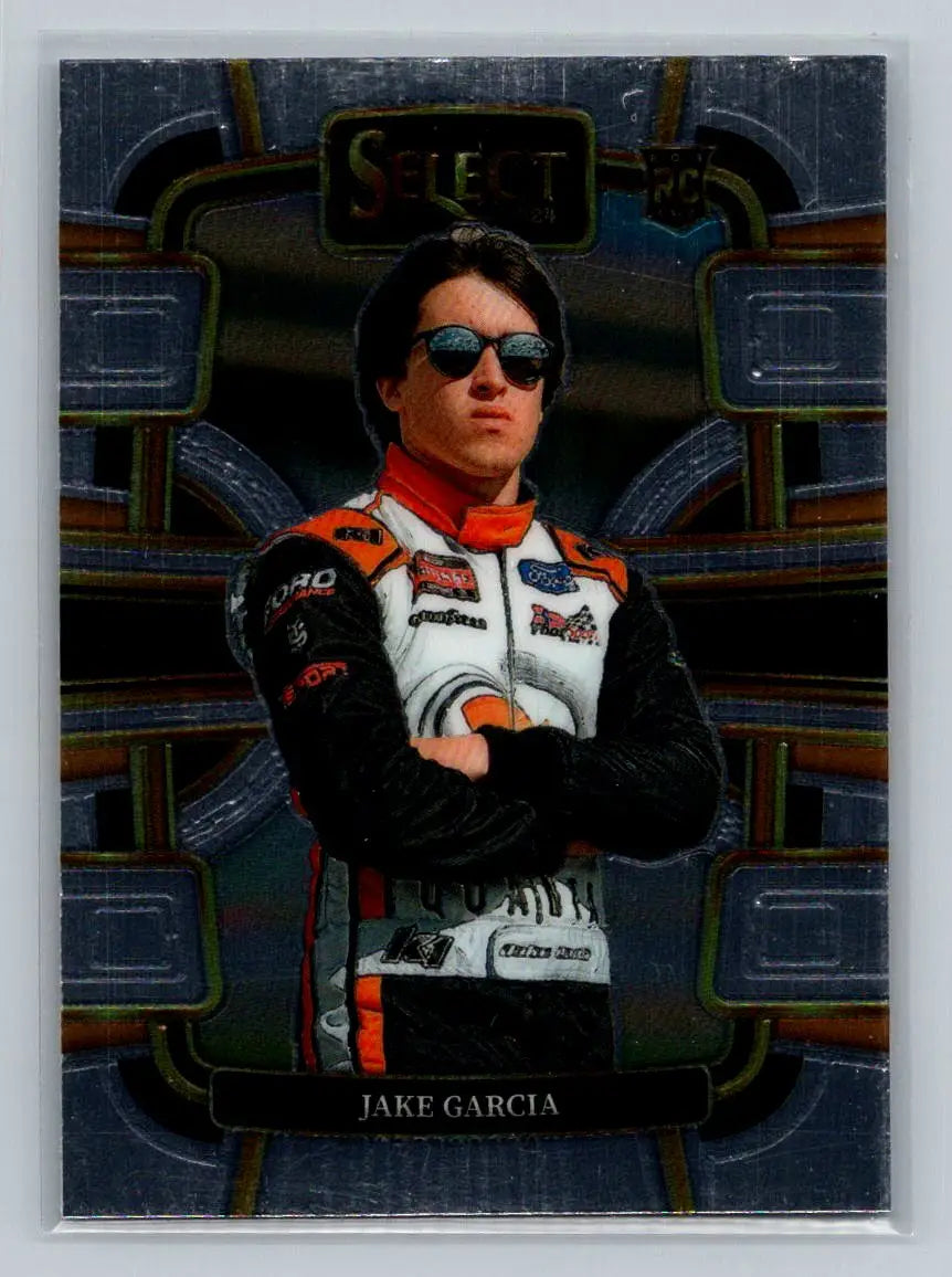 2024 Panini Select #93 Jake Garcia McAnally-Hilgemann Racing - Racing Card Single