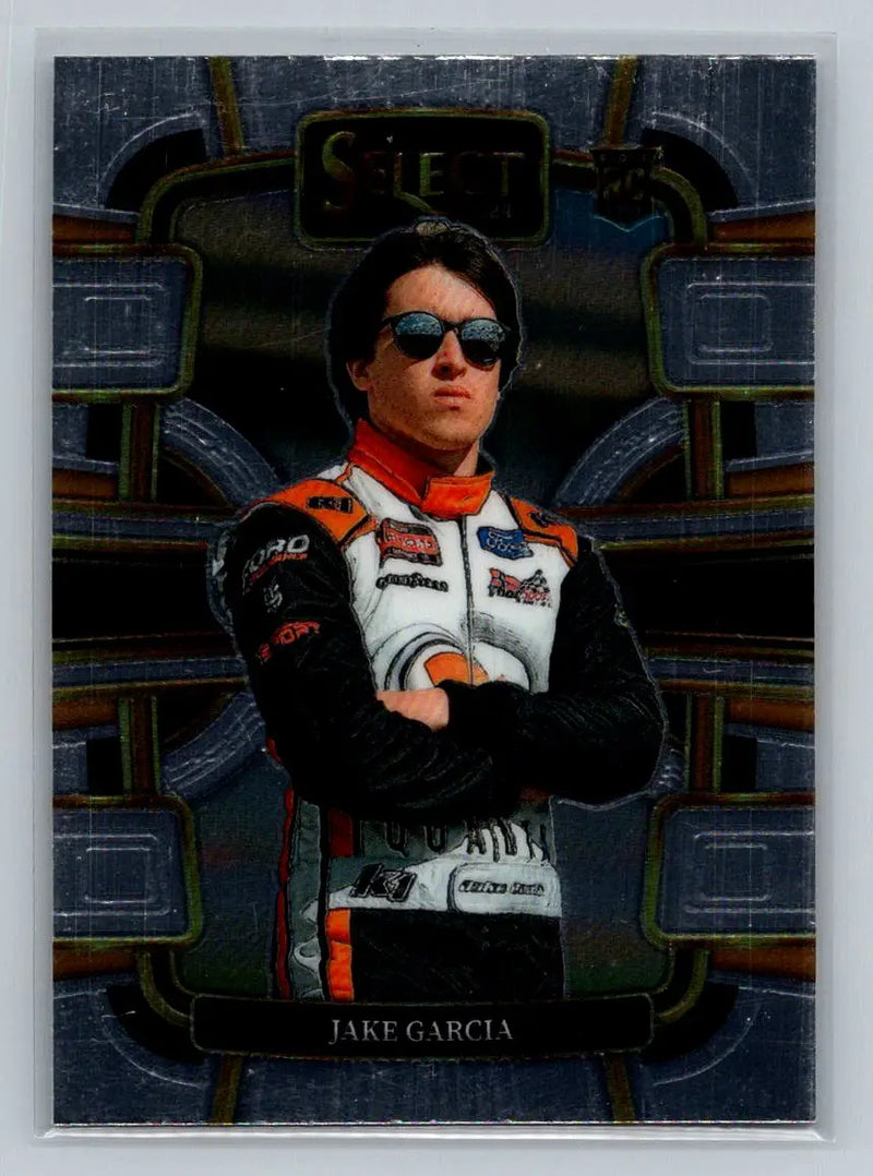 2024 Panini Select #93 Jake Garcia McAnally-Hilgemann Racing - Racing Card Single