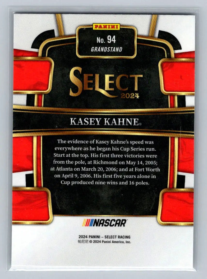 2024 Panini Select #94 Kasey Kahne Evernham Motorsports - Racing Card Single