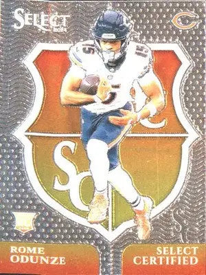 2024 Panini Select Select Certified Rookies #10 Rome Odunze