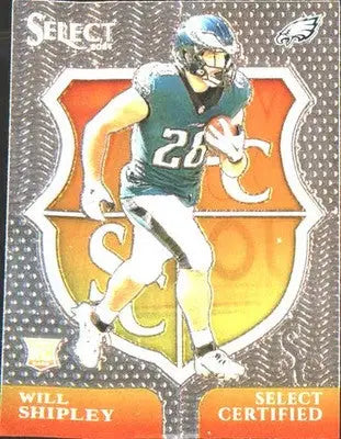 2024 Panini Select Select Certified Rookies #20 Will Shipley - Football Card Single