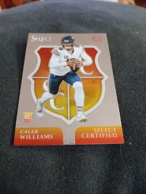 2024 Panini - Select Certified Rookies Caleb Williams. Bears. #1 (RC). NRMT+ - Football Card Single