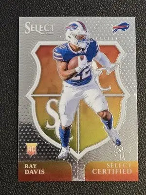2024 Panini Select - Select Certified Rookies Prizm #22 Ray Davis - Football Card Single