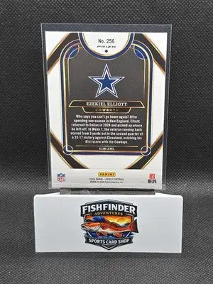 2024 Panini Select - Club Level Ezekiel Elliott #256 Black & Red Shock Prizm - Football Card Single