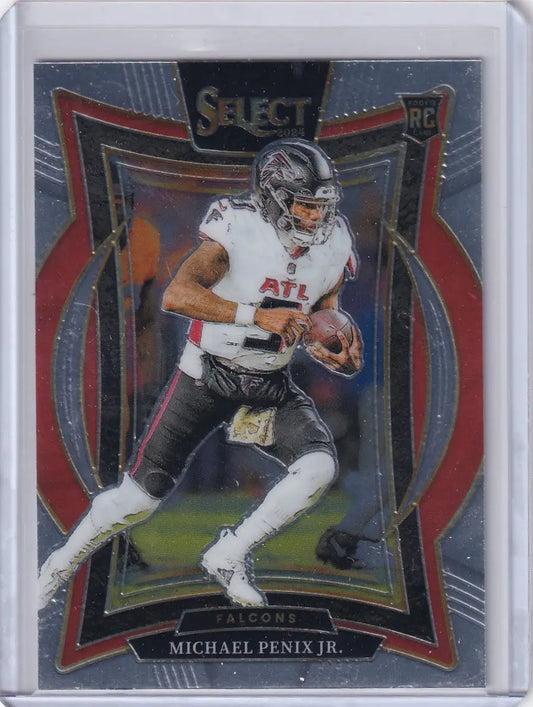 2024 Panini Select Concourse #80 Michael Penix Jr. - Atlanta Falcons - Football Card Single