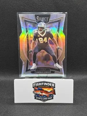 2024 Panini Select - Concourse Cameron Jordan #16 Silver Prizm Die-Cut
