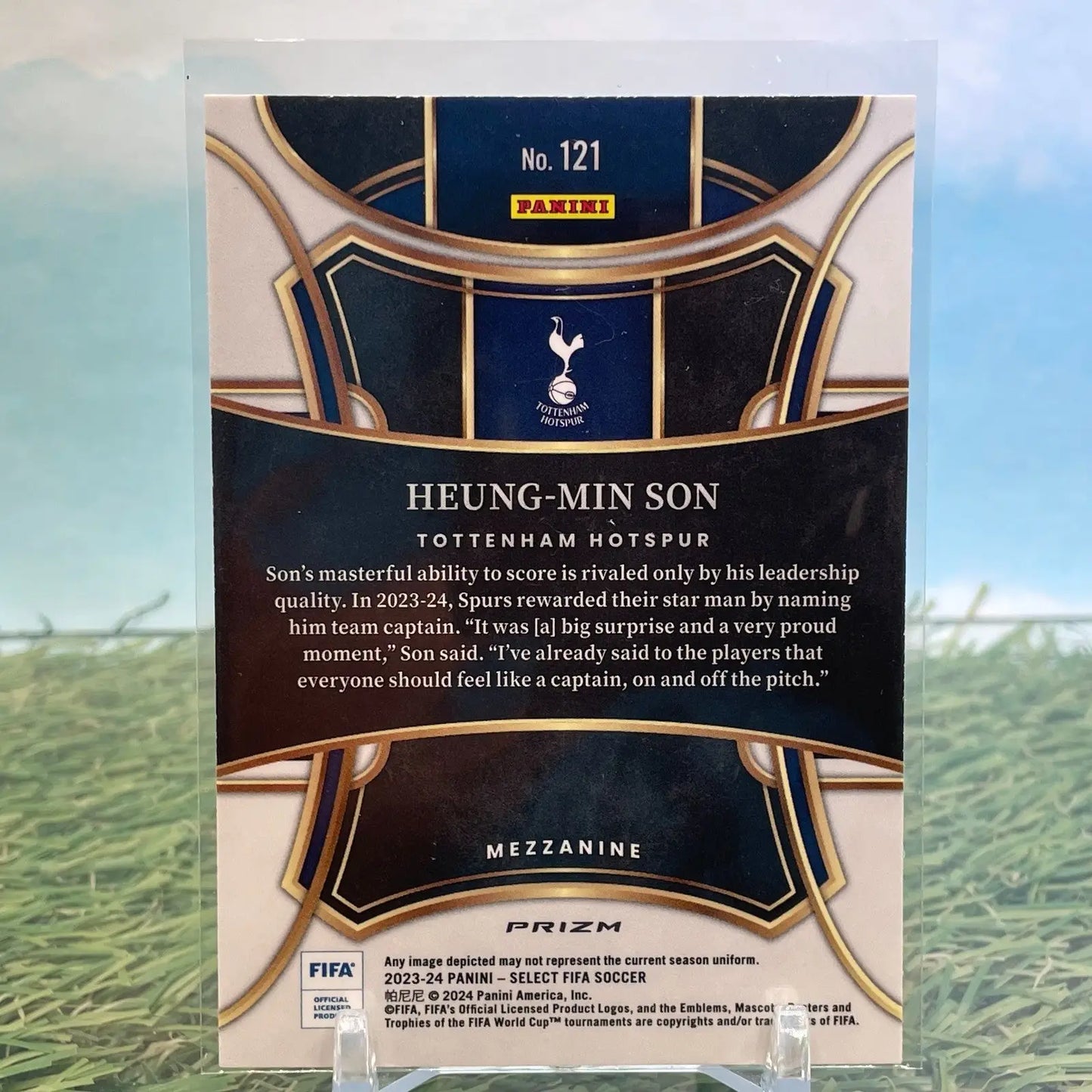2024 Panini Select FIFA Purple Mojo Hueng-Min Son Tottenham Hotspur #121 - Soccer Card Single