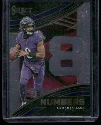 2024 Panini Select Football Lamar Jackson #NMB-LJA Football - Football Card Single