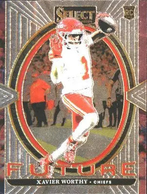 2024 Panini Select Select Future #8 Xavier Worthy - Football Card Single