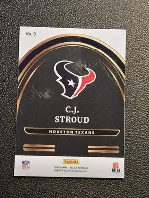 2024 Panini Select - Select Future #9 C.J. Stroud - Football Card Single