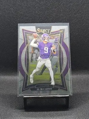 2024 Panini Select J.J. McCarthy #24 Base Set - Concourse Level - Football Card Single