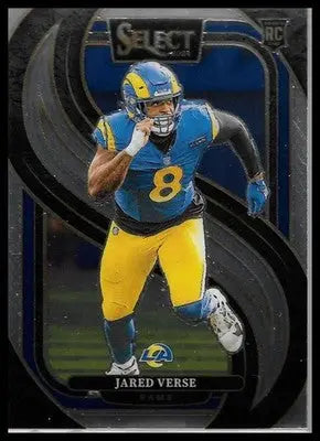 2024 Panini Select Jared Verse #132 Rams RC Premier Level Base NFL Card