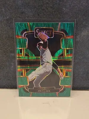 2024 Panini Select Jim Palmer #3 Green Flash Concourse - Baseball Card Single