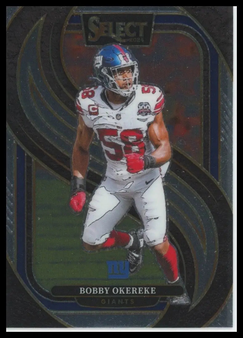 2024 Panini Select - Premier Level Bobby Okereke #109 - Football Card Single
