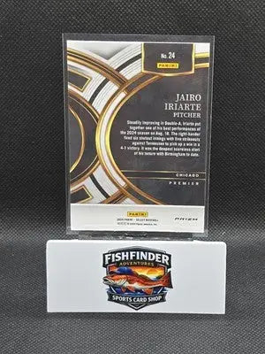 2024 Panini Select - Premier Level Jairo Iriarte #24 Tri-Color Prizm (RC)