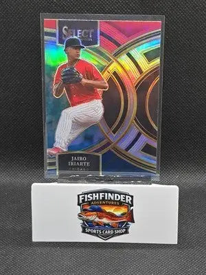 2024 Panini Select - Premier Level Jairo Iriarte #24 Tri-Color Prizm (RC)