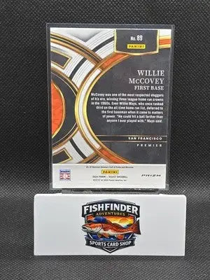 2024 Panini Select - Premier Level Willie McCovey #89 Silver Prizm - Baseball Card Single