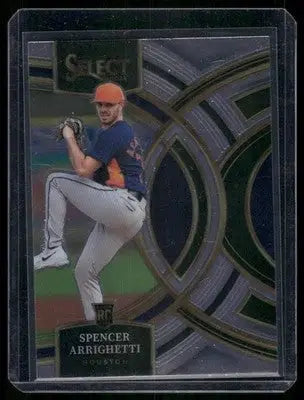 2024 Panini Select Premier Spencer Arrighetti #77 RC Baseball - Baseball Card Single