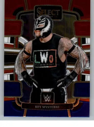 2024 Panini Select Red and Blue #22 Rey Mysterio NM-MT Concourse ID:77043 - Wrestling Card Single