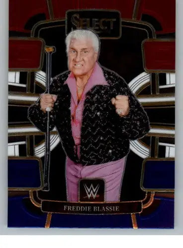 2024 Panini Select Red and Blue #31 Freddie Blassie NM-MT Concourse ID:77044 - Wrestling Card Single