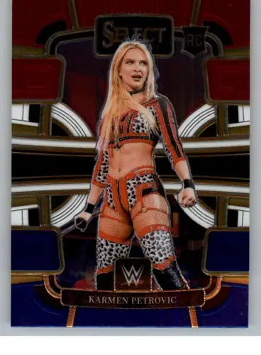 2024 Panini Select Red and Blue #8 Karmen Petrovic NM-MT Concourse ID:77040 - Basketball Card Single