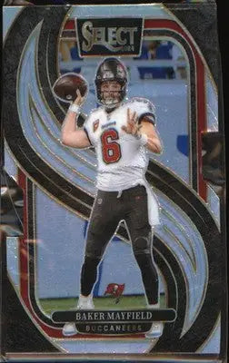 2024 Panini Select Silver Prizm Die Cut #108 Baker Mayfield - Football Card Single