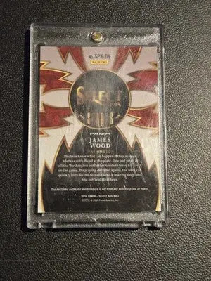 2024 Panini Select #SPK-JW James Wood Sparks Relics - Baseball Card Single