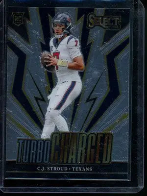 2024 Panini Select Turbo Charged C.J. Stroud #TUR-CST RC Football - Football Card Single