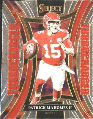 2024 Panini Select Turbocharged #1 Patrick Mahomes II - Football Card Single