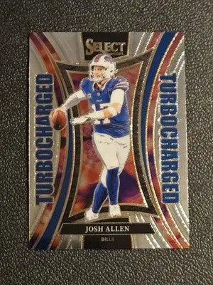 2024 Panini Select - Turbocharged #18 Josh Allen - Football Card Single