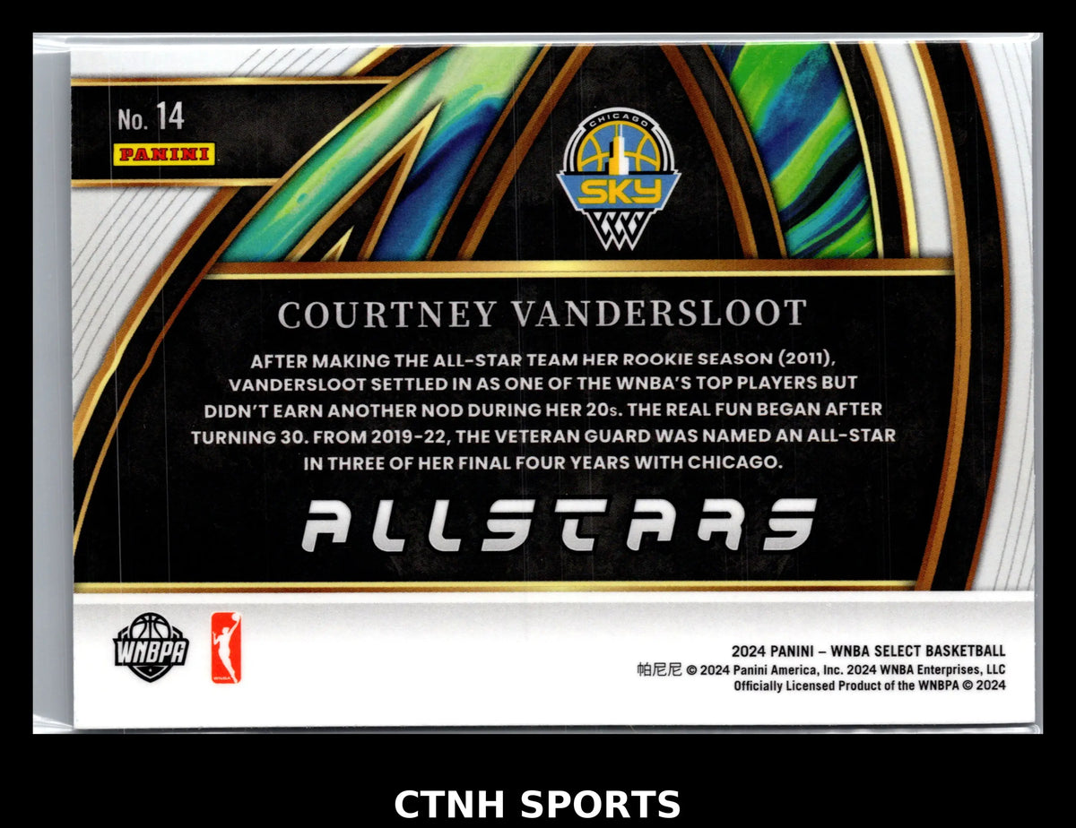 2024 Panini Select WNBA #14 Chicago Sky - Basketball Card Single