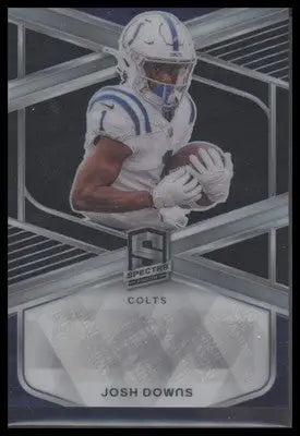 2024 Panini Spectra #SIG-JDA Josh Downs Signatures #/199 - Football Card Single