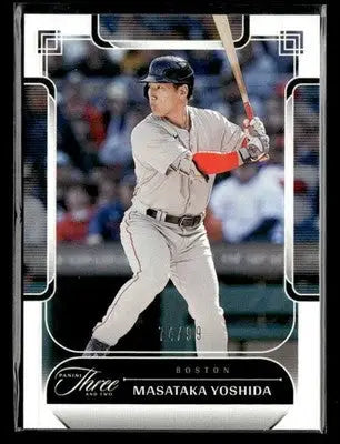 2024 Panini Three and Two #47 Masataka Yoshida #/99 - Baseball Card Single