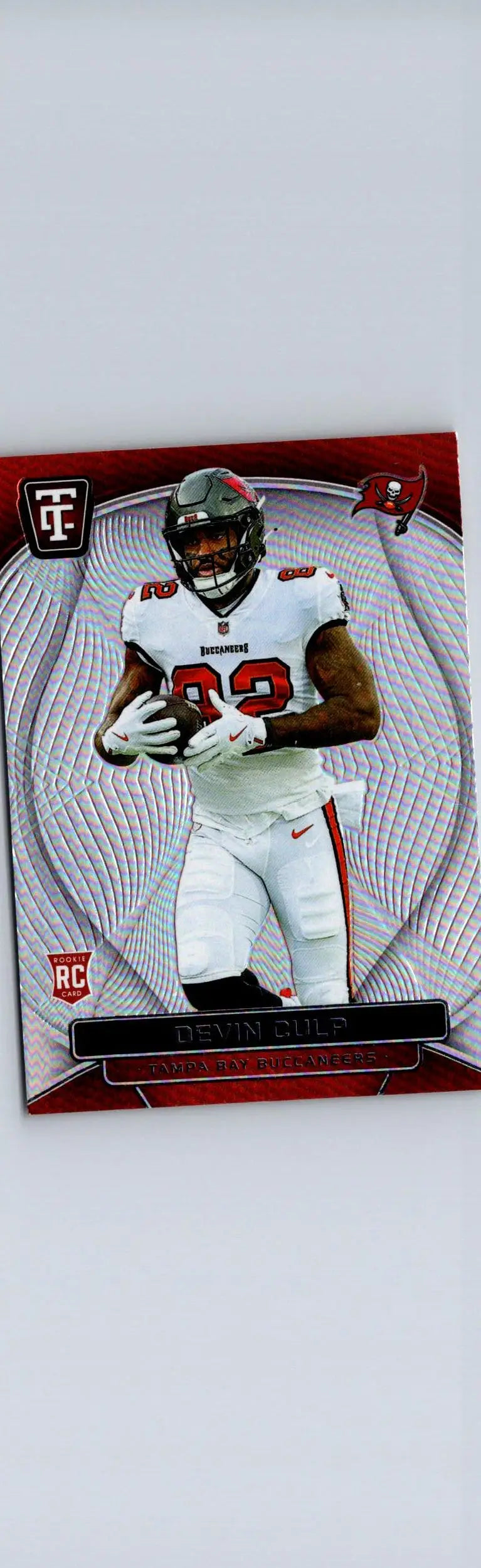 Football trading card featuring Devin Culp from Panini Totally Certified 2024 Mirror series
