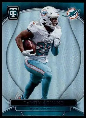 2024 Panini Totally Certified De’Von Achane 57 Miami Dolphins