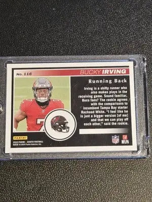 2024 Panini Zenith #116 Bucky Irving No Huddle - Football Card Single