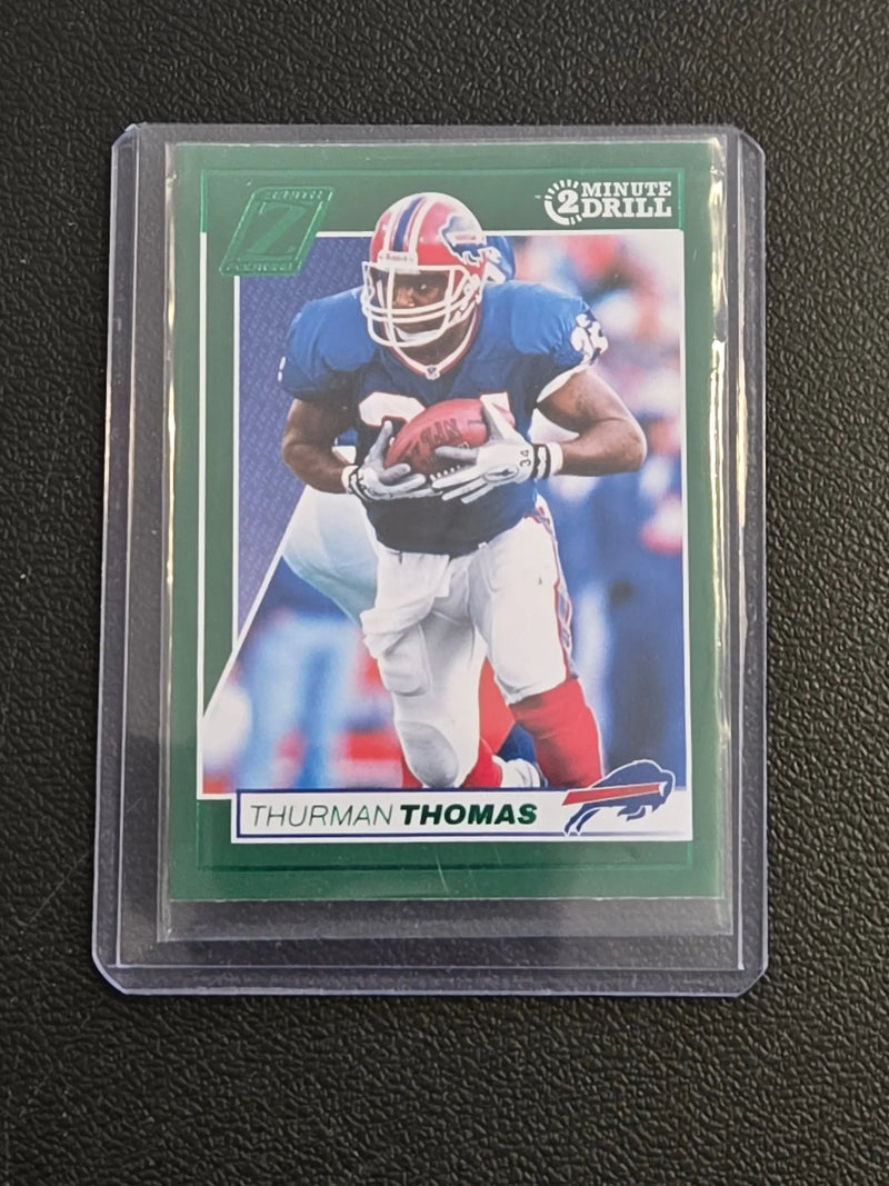 2024 Panini Zenith #12 Thurman Thomas Two Minute Drill - Football Card Single